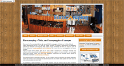 Desktop Screenshot of eurocamping.it