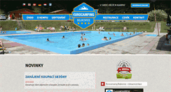 Desktop Screenshot of eurocamping.cz